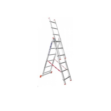 Aluminijske ljestve 3-dijelne "A" 3x6